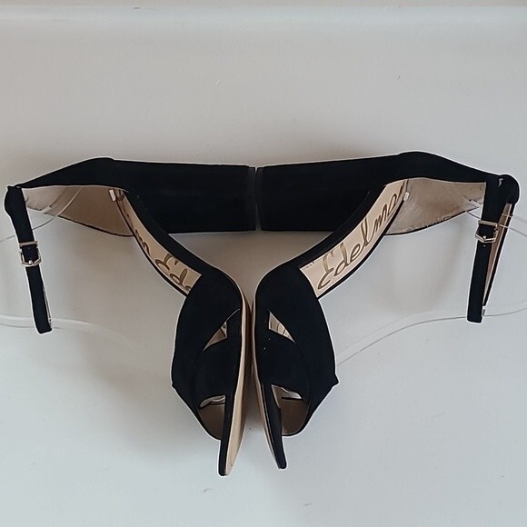 Sam Edelman Yancy Block-Heel Suede Sandals Size 9M - Picture 8 of 15